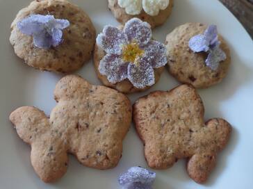 Photo recette Fleurs en sucre