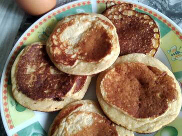 Photo recette Mini pancakes farine de coco