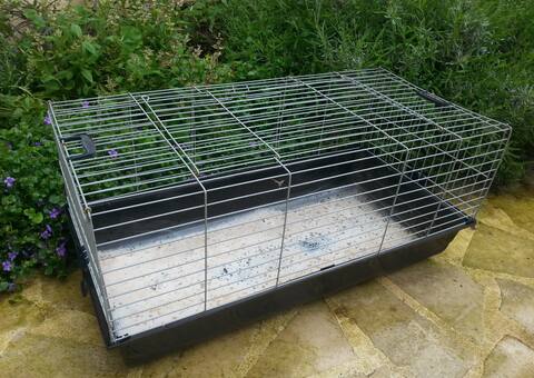 Accessoires pour animaux grande cage pour petit animal de compagnie (lapin, cochon d'inde etc.)
