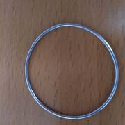 Bijoux, accessoires pendentif cercle argenté