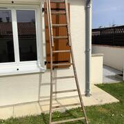 Bricolage échelle en bois