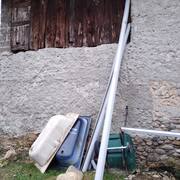 Bricolage chéneaux plastique