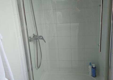 Bricolage receveur + paroi douche