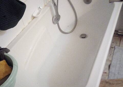 Bricolage une baignoire plastique