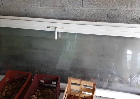Bricolage porte vitree