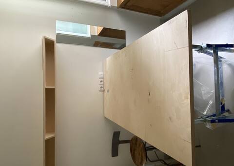 Bricolage chute Planche en bois