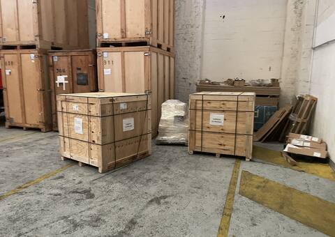 Bricolage boîte en bois certifiée pour déménagement