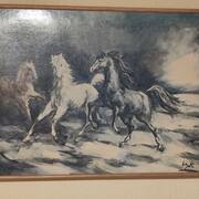 Divers cadre chevaux