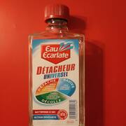 Divers flacon en verre vide d'eau écarlate 250 ml