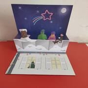 Divers carte Noël pop up