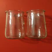 Divers pots yaourt en verre