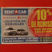 Divers coupon de réduction - 10% chez Rent a Car