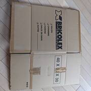 Divers cartons de déménagement