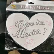 Divers magnet Voiture Vive les mariés