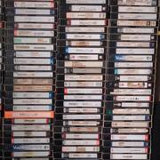 DVD, Film, Cinéma lot de films sur vhs enregistrés à partir des chaînes de tv.
