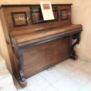 Instruments de musique beau piano en bois Bru Jeune ( à accorder )