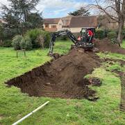 Jardinage terre de remblais 50m3