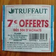 Jardinage coupon réduction 7€ chez TRUFFAUT Plaisir