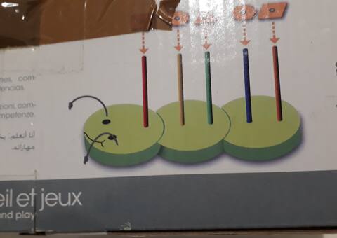 Jeux, Jouets jeu maternelle tri de forme