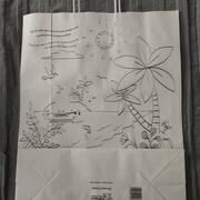 Jeux, Jouets sacs papier à colorier et à relier