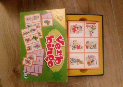 Jeux, Jouets jeu verb Bingo