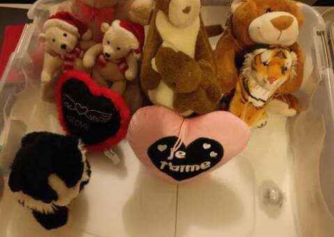 Jeux, Jouets peluches enfants