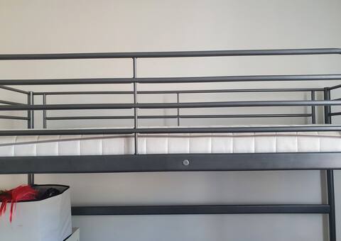 Literie lit mezzanine 1 place