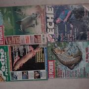 Livres-Revues un carton entier de revues sur la pêche.
