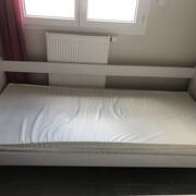 Literie lit gigogne avec 2 matelas