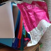 Livres-Revues lot de classeurs A4