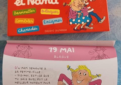 Livres-Revues livre de blagues tom-tom et nana