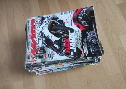 Livres-Revues revue Moto & Motards de 2013 et 2014