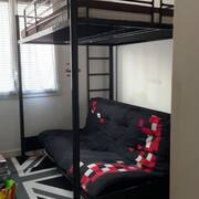 Literie lit mezzanine