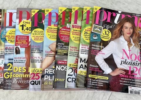 Livres-Revues lot magazine Prima