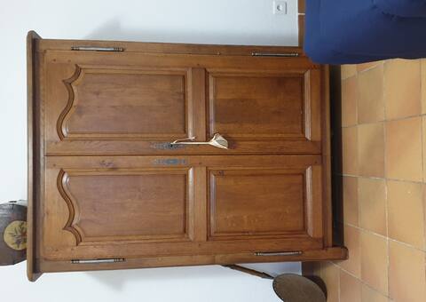 Meubles petite armoire en chêne