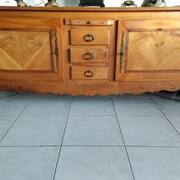 Meubles buffet bas en merisier