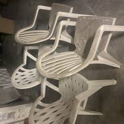 Meubles 6 chaise en plastique