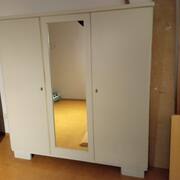 Meubles aRMOIRE 3 portes bois peint