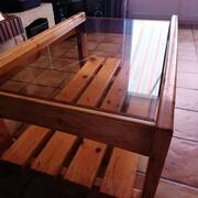 Meubles table basse en pin massif