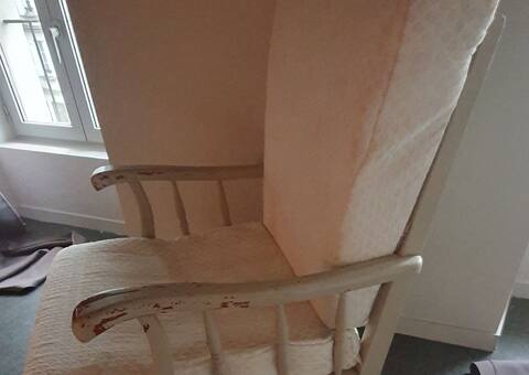 Meubles fauteuil blanc