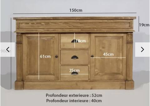 Meubles meuble salle de bains avec double vasque