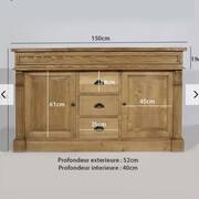 Meubles meuble salle de bains avec double vasque