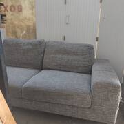 Meubles canapé gris contemporain