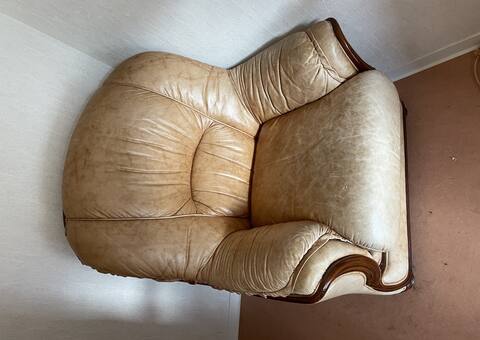 Meubles fauteuil cuir