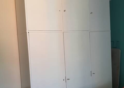 Meubles grande armoire blanche