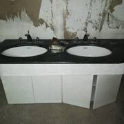 Meubles double lavabo et sous meubles