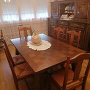 Meubles salle à manger complète et chambre complète style basque