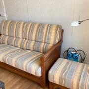Meubles Canapé lit + Pouf + Fauteuil