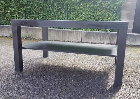 Meubles table basse noire Ikea