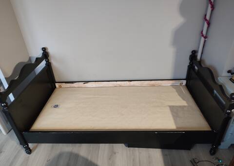 Meubles lit une place pour matelas 90 X190